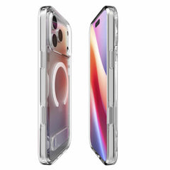 Spigen Slim Armor Essential S MagFit Case Clear White for iPhone 17 Pro Max