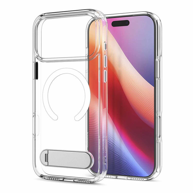 ACS09637 Slim Armor Essential S MagFit Case iPhone 17 Pro Clear White