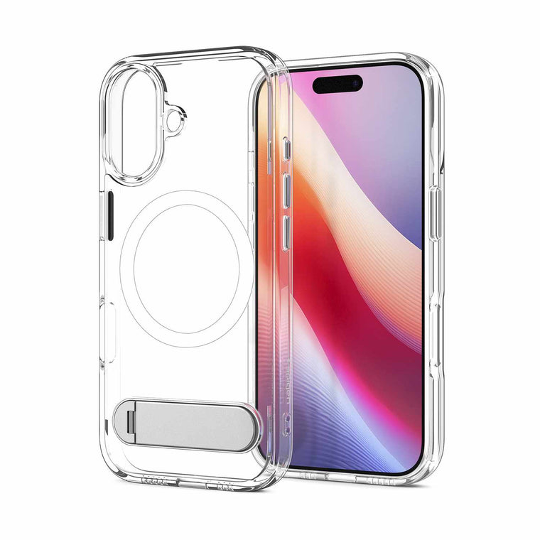 ACS09658 Slim Armor Essential S MagFit Case iPhone 17 Clear White