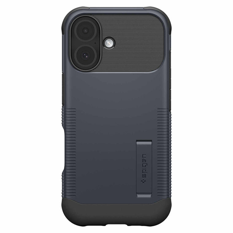 Spigen Slim Armor MagFit Case Metal Slate for iPhone 17