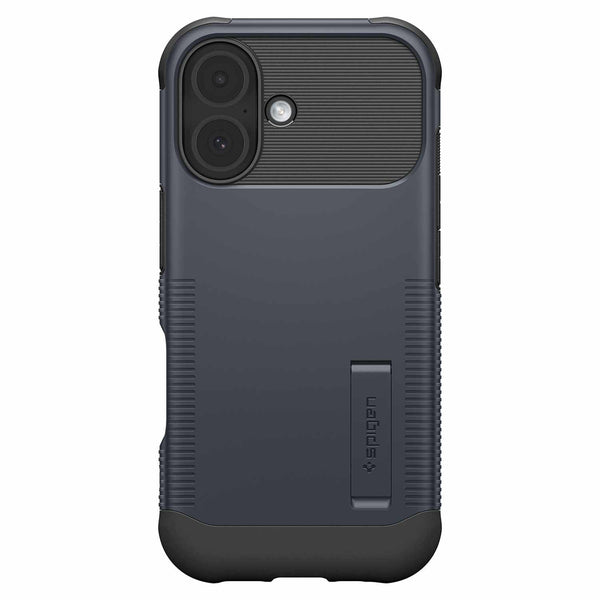 Spigen Slim Armor MagFit Case Metal Slate for iPhone 17