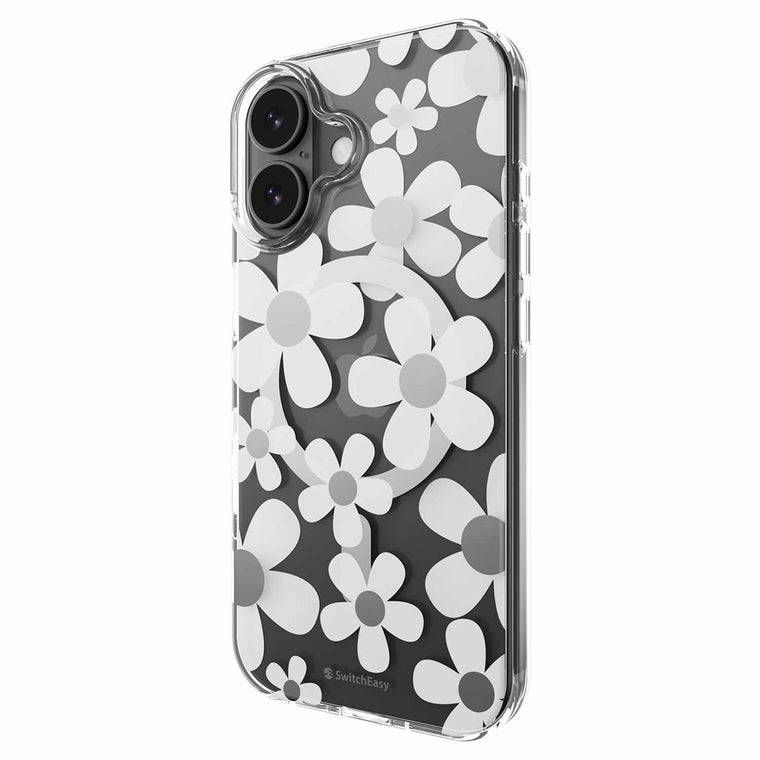 SPH173269WH25 Fleur 3D MagSafe Case iPhone 17 White