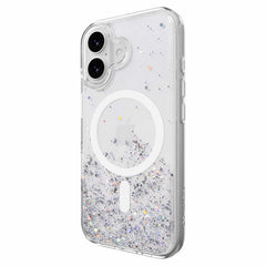 SPH173021WN25 Starfield 3D Glitter MagSafe Case iPhone 17 Transparent