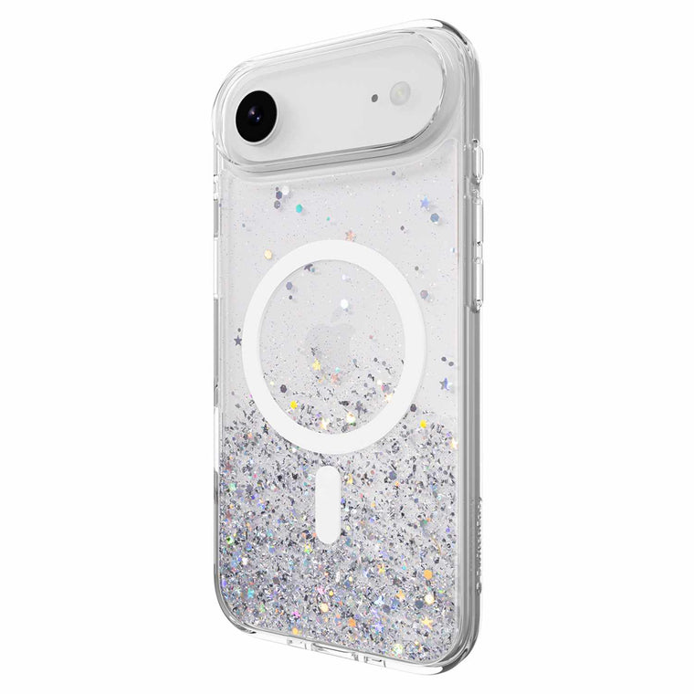 SPH17A021WN25 Starfield 3D Glitter MagSafe Case iPhone Air Transparent