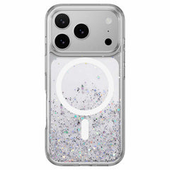 SPH17P021WN25 Starfield 3D Glitter MagSafe Case iPhone 17 Pro Transparent