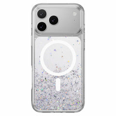 SPH17M021WN25 Starfield 3D Glitter MagSafe Case iPhone 17 Pro Max Transparent