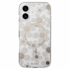 SPH173269GO25 Fleur 3D MagSafe Case iPhone 17 Golden Gray