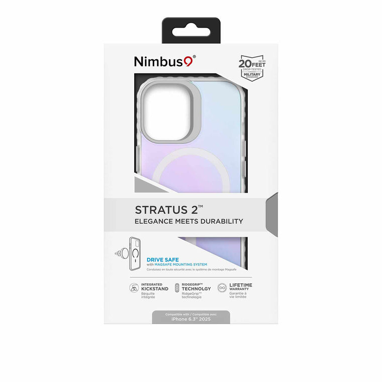 N9S3MSIPH17FR Stratus 2 MagSafe Case iPhone 17 Frost