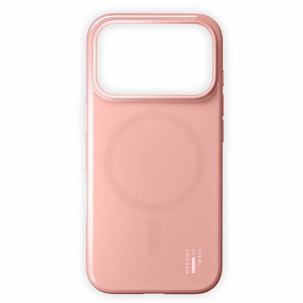 Ideal of Sweden Slim MagSafe Case Glossy Blush Pink for iPhone 17 Pro