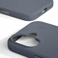 IDSICMSI2561411 Silicone MagSafe Case iPhone 17 Midnight Blue