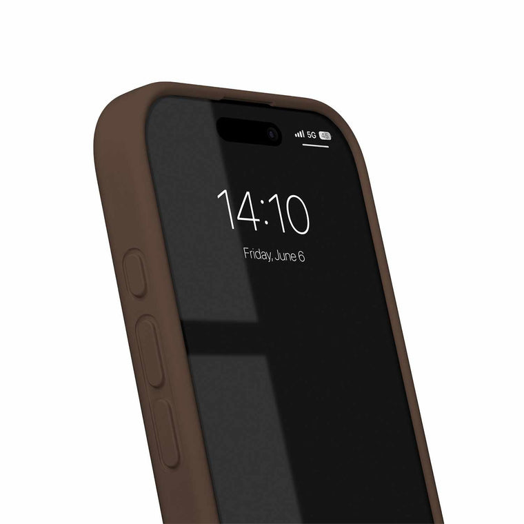IDSICMSI2561562 Silicone MagSafe Case iPhone 17 Mocha Mousse
