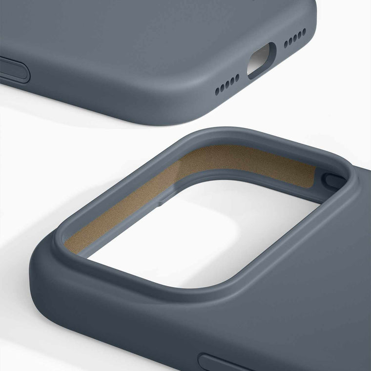 IDSICMSI2561P411 Silicone MagSafe Case iPhone 17 Pro Midnight Blue
