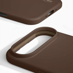 IDSICMSI2566562 Silicone MagSafe Case iPhone Air Mocha Mousse