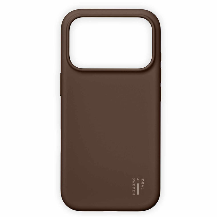 Ideal of Sweden Silicone MagSafe Case Mocha Mousse for iPhone 17 Pro Max
