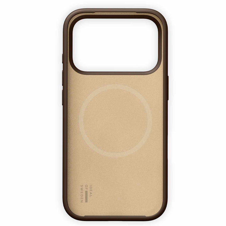 IDSICMSI2567P562 Silicone MagSafe Case iPhone 17 Pro Max Mocha Mousse
