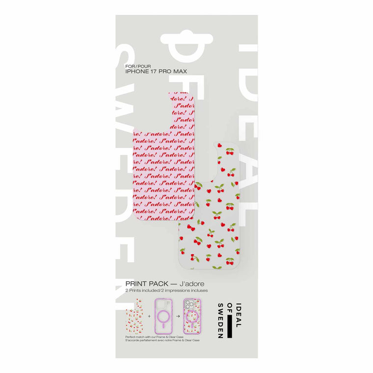 Ideal of Sweden Print Pack J'adore for iPhone 17 Pro Max