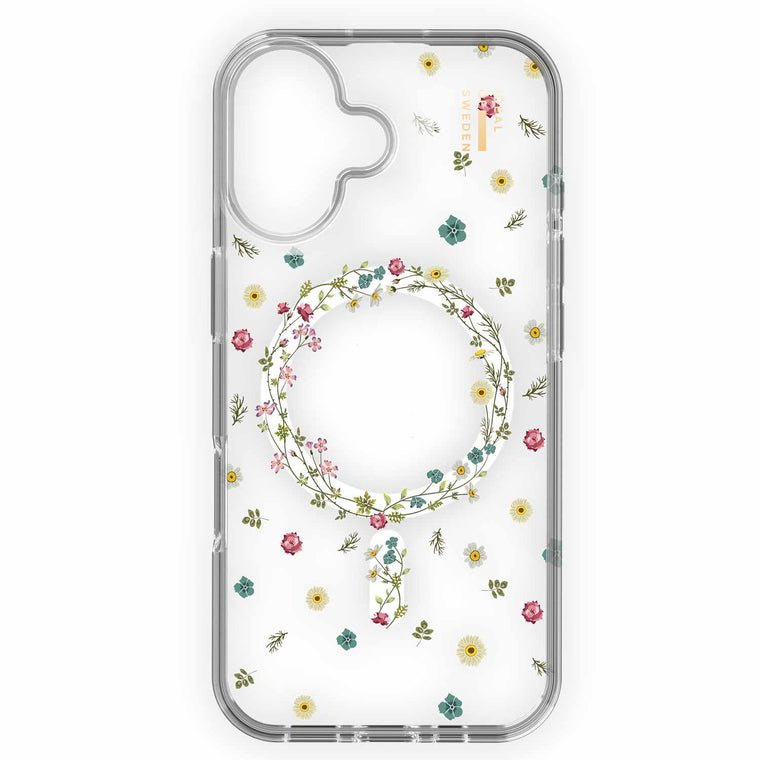 Ideal of Sweden Clear MagSafe Mid Case Petite Floral for iPhone 17