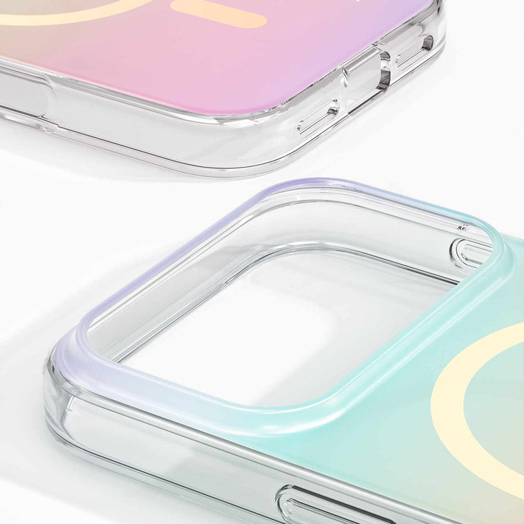 IDCLCMSI2561P527 Clear MagSafe Mid Case iPhone 17 Pro Shimmer
