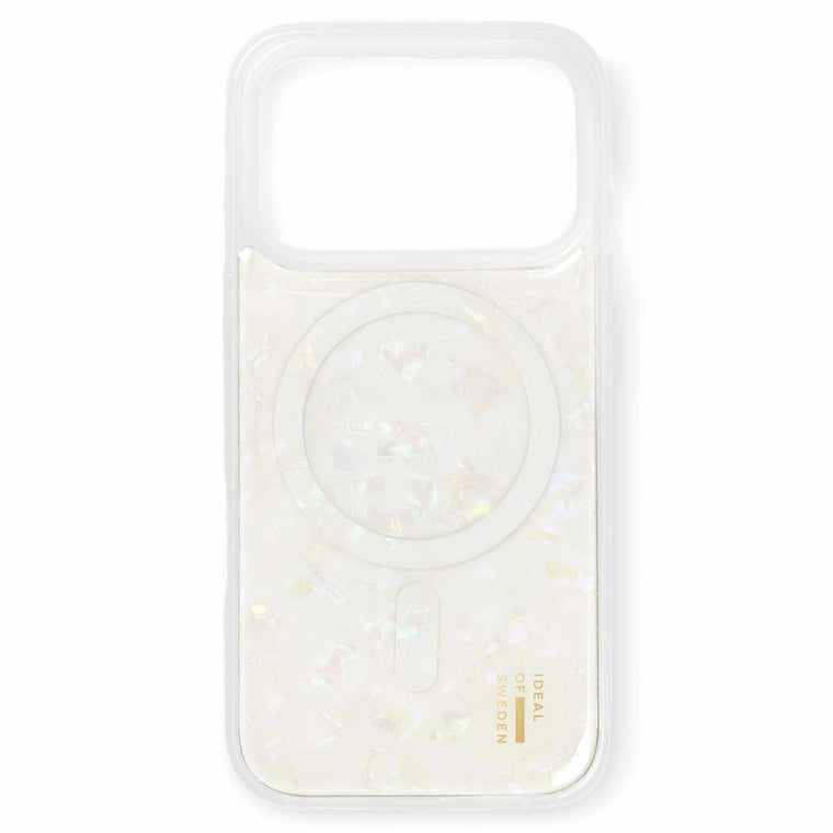 Ideal of Sweden Pearlised MagSafe Case White for iPhone 17 Pro