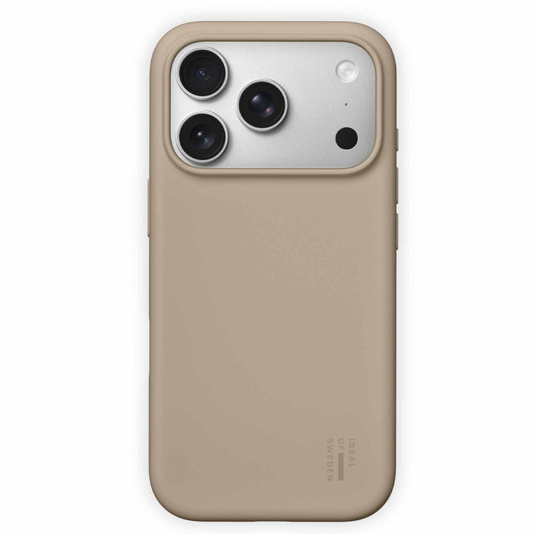 Ideal of Sweden Silicone MagSafe Case Beige for iPhone 17 Pro Max
