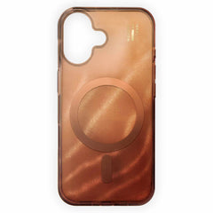 Ideal of Sweden Glitter Glow MagSafe Case Mocha Mousse for iPhone 17