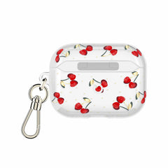 Kate Spade Protective Case with Gold Ring Clip Cherry Dot for AirPods Pro 3