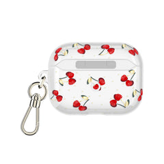Kate Spade Protective Case with Gold Ring Clip Cherry Dot for AirPods Pro 3