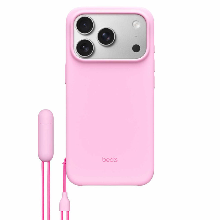 Beats by Dre Kickstand Case with MagSafe and Camera Control Pebble Pink for iPhone 17 Pro