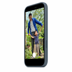 Apple Silicone Case with MagSafe Anchor Blue for iPhone 17