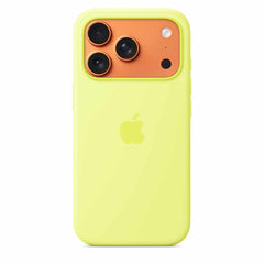 MGFF4ZMA Silicone Case with MagSafe iPhone 17 Pro Neon Yellow