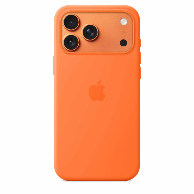 Apple Silicone Case with MagSafe Orange for iPhone 17 Pro Max
