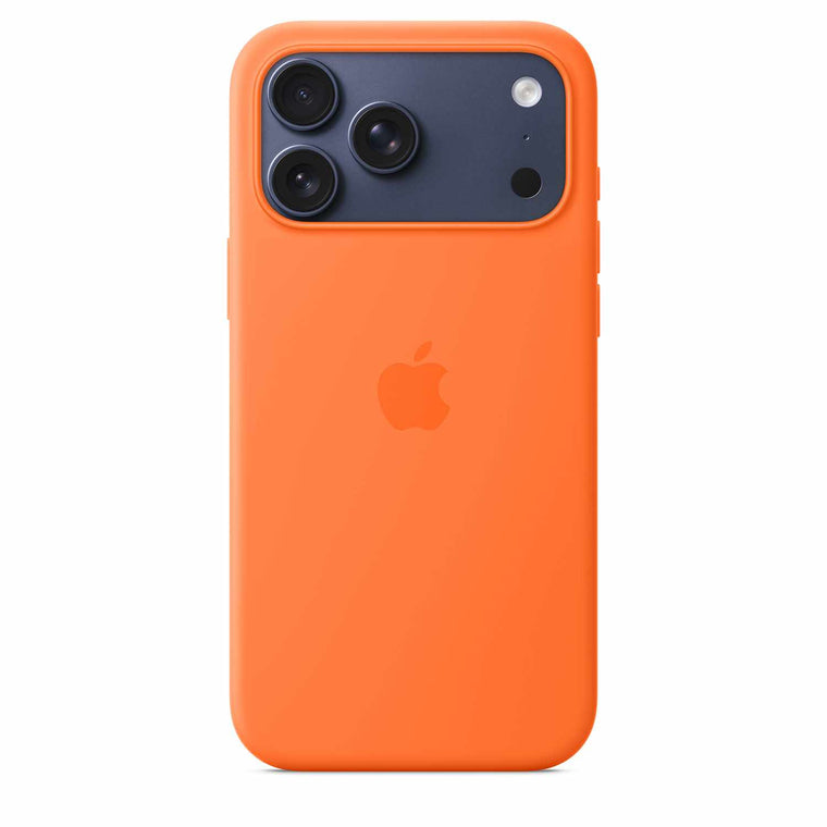 MGFL4ZMA Silicone Case with MagSafe iPhone 17 Pro Max Orange