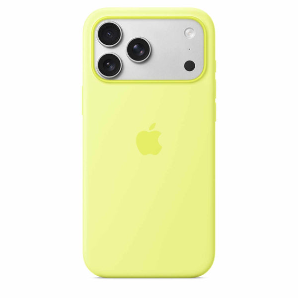 Apple Silicone Case with MagSafe Neon Yellow for iPhone 17 Pro Max