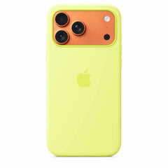 MGFM4ZMA Silicone Case with MagSafe iPhone 17 Pro Max Neon Yellow