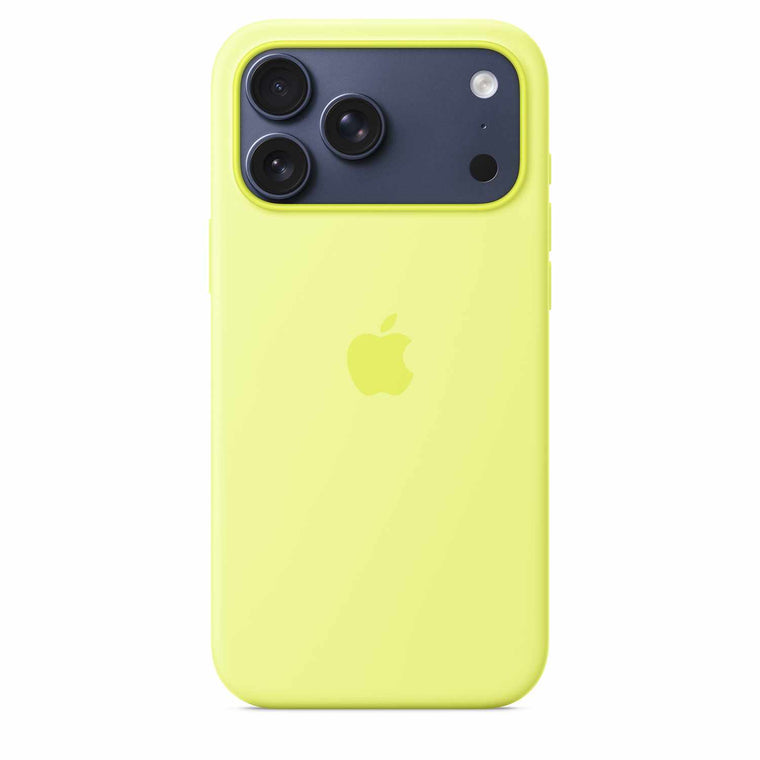 MGFM4ZMA Silicone Case with MagSafe iPhone 17 Pro Max Neon Yellow