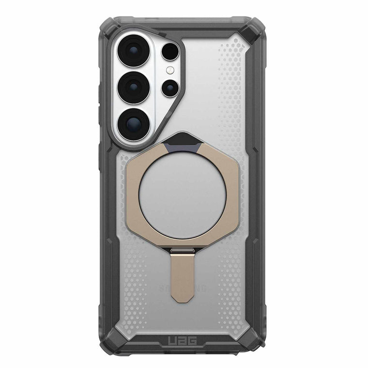 UAG Plasma XTE Rugged Kickstand Case w/Magnets Ash/Titanium for Samsung Galaxy S26 Ultra