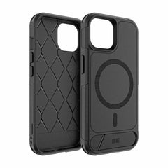 Blu Element Armour Ultra MagSafe w/Kickstand Case Black for iPhone 16e/15/14/13