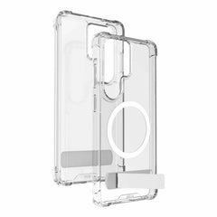 Blu Element Dropzone Rugged Kickstand Case w/Magnets Clear for Samsung Galaxy S26 Ultra