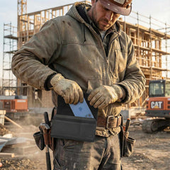 Blu Element Universal Phone Case with Belt Clip S-M Black