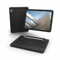 ZAGG Rugged Book Wireless Keyboard and Case Black for iPad 11 2025 (11th Gen)/iPad 10.9 2022 (10th Gen)