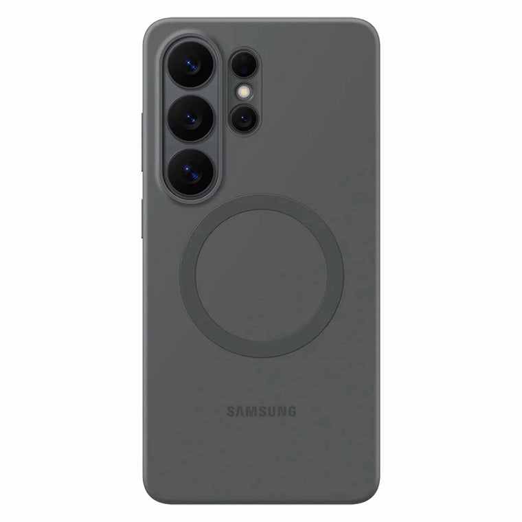 Samsung Silicone Case w/Magnets Black for Samsung Galaxy S26 Ultra