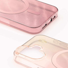 Ideal of Sweden Clear MagSafe Case Rose Blush for iPhone 17