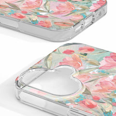 Ideal of Sweden Printed Clear MagSafe Case Tulip Bloom for iPhone 17