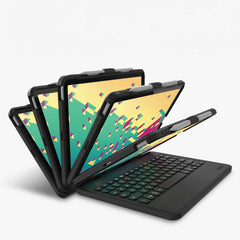 ZAGG Rugged Book Tablet Keyboard Case Black for iPad Air 11 (M4) 2026/Air 11 2025 (7th Gen)/Air 11 2024 (6th Gen)/Pro 11 2022 (4th Gen)/Pro 11 2021/Pro 11 2020/Pro 11