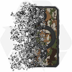 ITSKINS Supreme_R Stand Nylon MagSafe Case Camouflage Green for iPhone 17