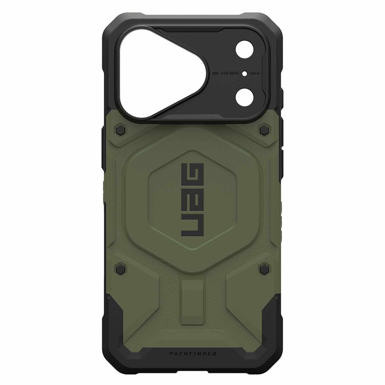 UAG Pathfinder MagSafe Rugged Case Olive Drab for iPhone 18 Pro/17 Pro