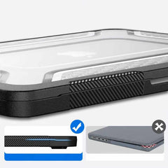 Bulk Packaging Rugged Case Black/Clear for MB Neo 13-inch A18 Pro 2026