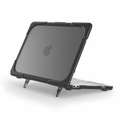 Bulk Packaging Rugged Pattern Case Black/Clear for MB Neo 13-inch A18 Pro 2026