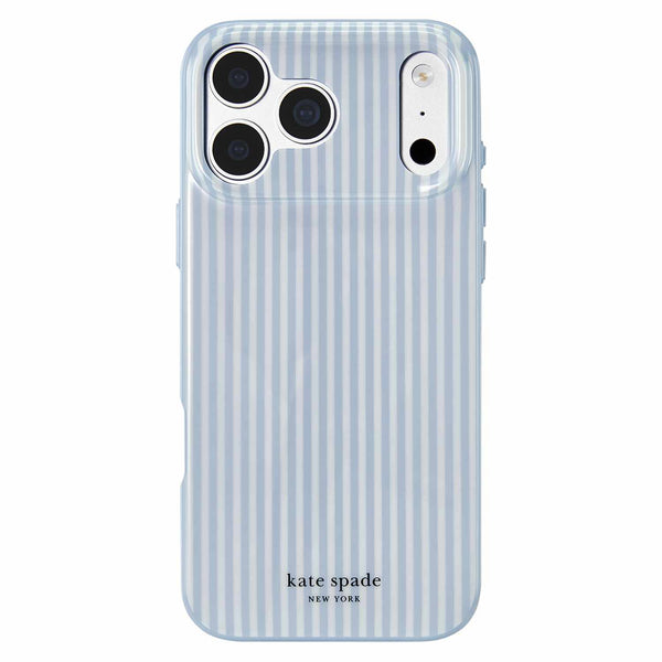 Kate Spade Protective MagSafe Case Stripe Diamond Blue for iPhone 18 Pro/17 Pro