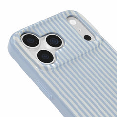 Kate Spade Protective MagSafe Case Stripe Diamond Blue for iPhone 18 Pro/17 Pro